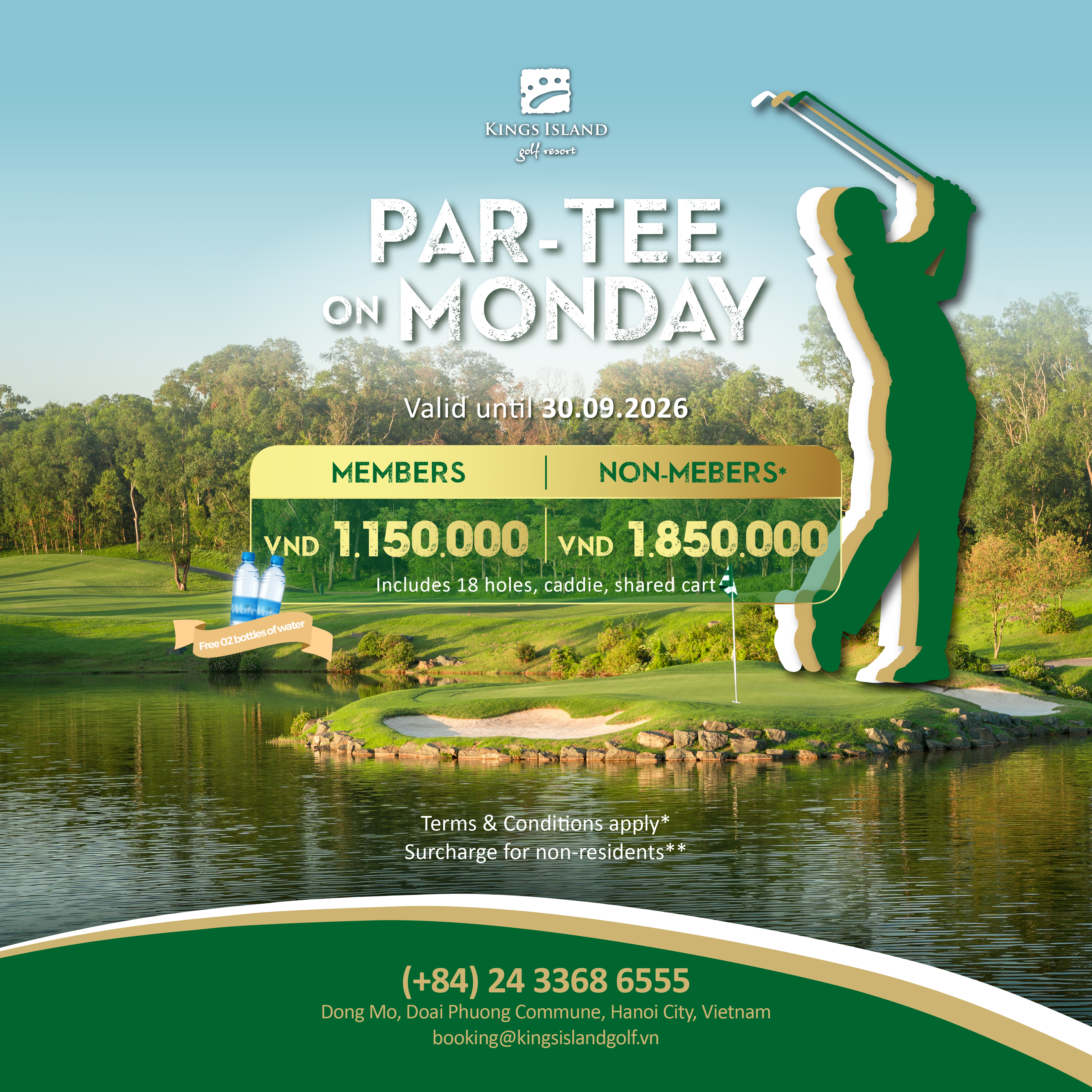 PAR-TEE ON MONDAY